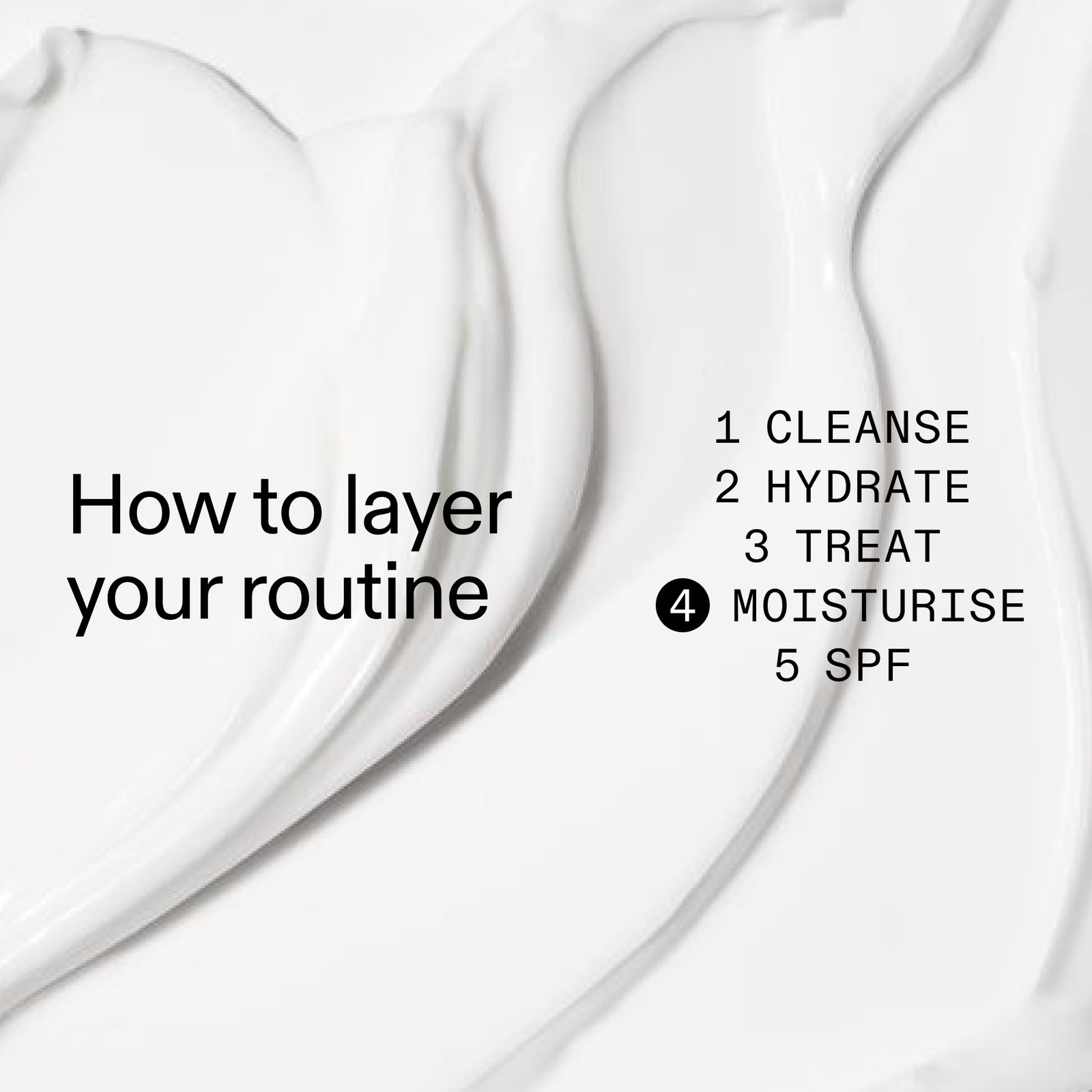 How to layer Bio-Active Ceramide Moisturiser in your routine