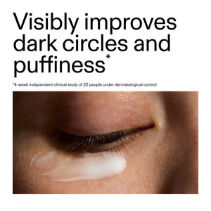 Statistic from clinical study of customers using Caffeine Eye Cream