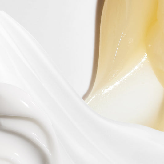 Close-up of Oat Cleansing balm and Milk Cleanser