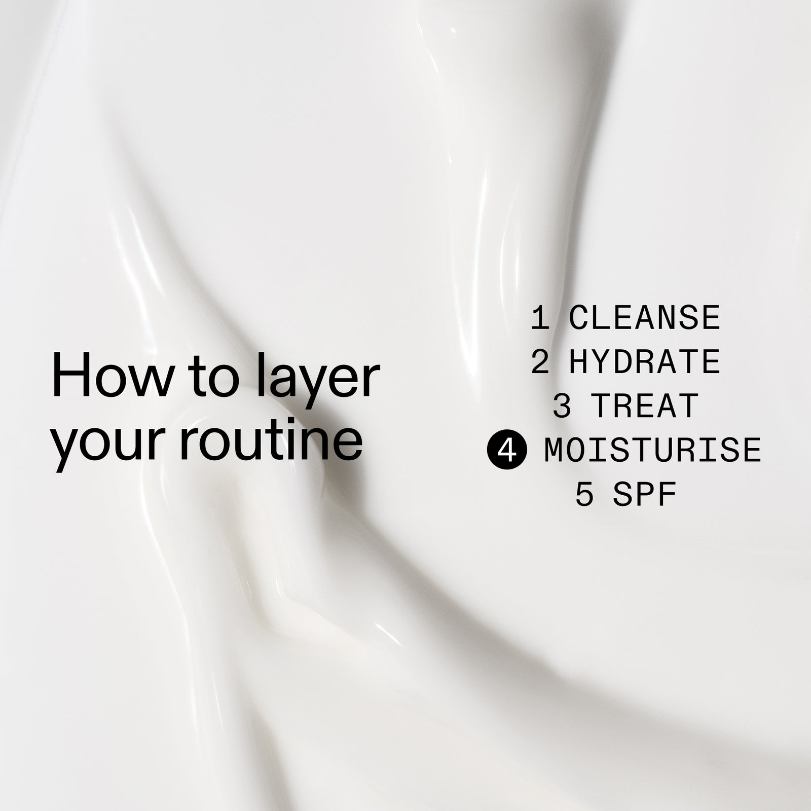 How to layer Omega Water Cream in your routine