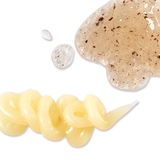 Double Cleanse Duo product texture shot