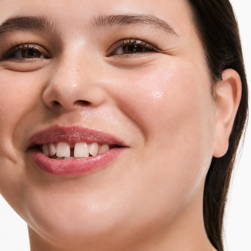 womans face