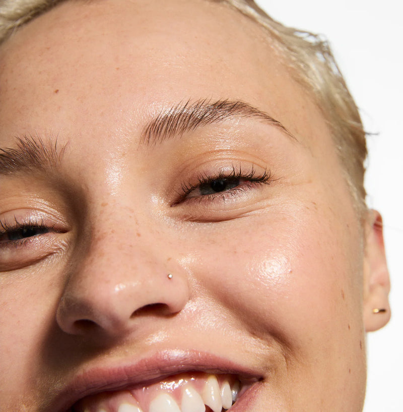 Close up of womans face