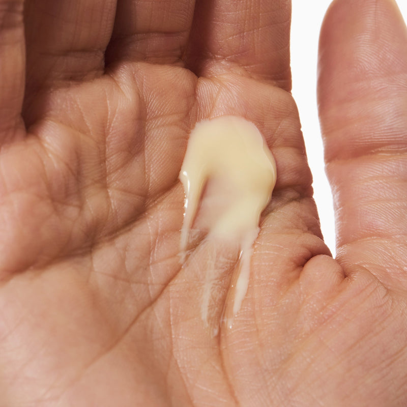 retinol on palm