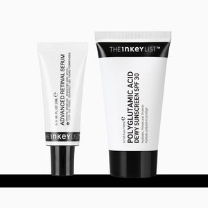 Two skincare products from The Inkey List on a white background