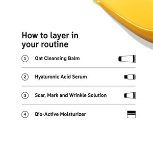 How to layer product in the Age Defence solution routine