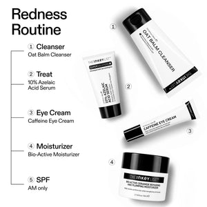 The INKEY List Redness Routine featuring the Azelaic Acid Redness Relief Solution