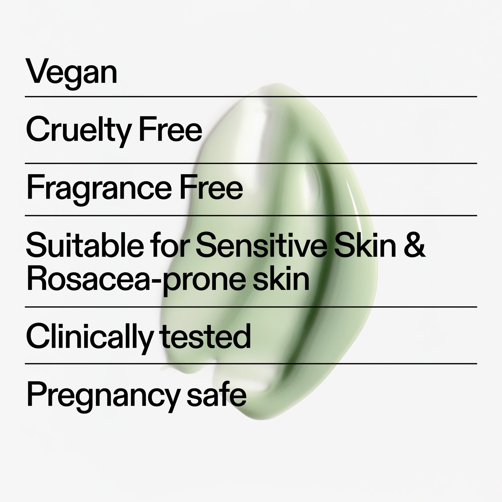 The INKEY List Azelaic Acid Redness Relief Solution benefits – vegan, cruelty free, fragrance free, suitable for sensitive skin, non-comedogenic, clinically tested and pregnancy safe
