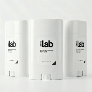 Three INKEY Lab neck sticks on a white background