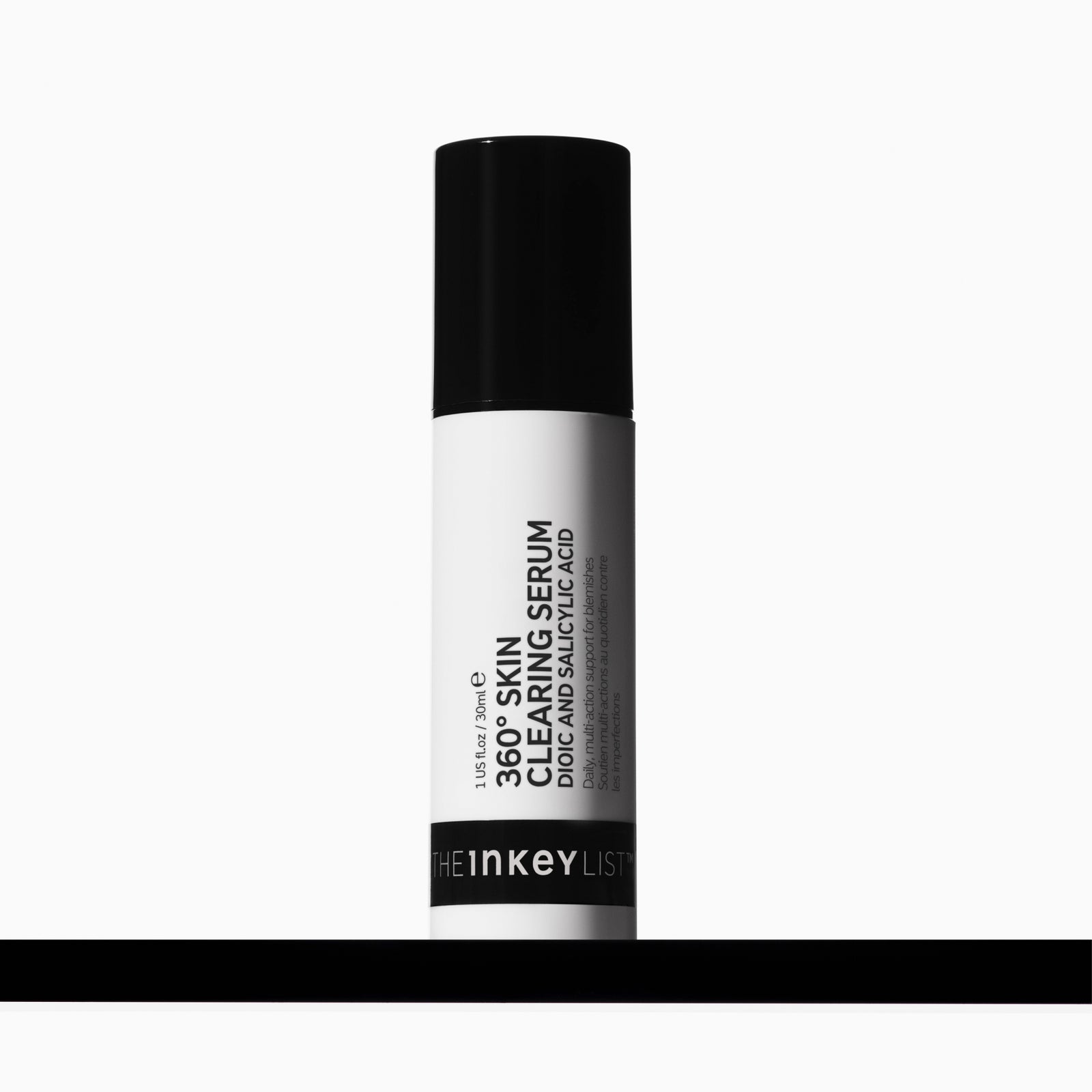 360° Skin Clearing Serum on shelf