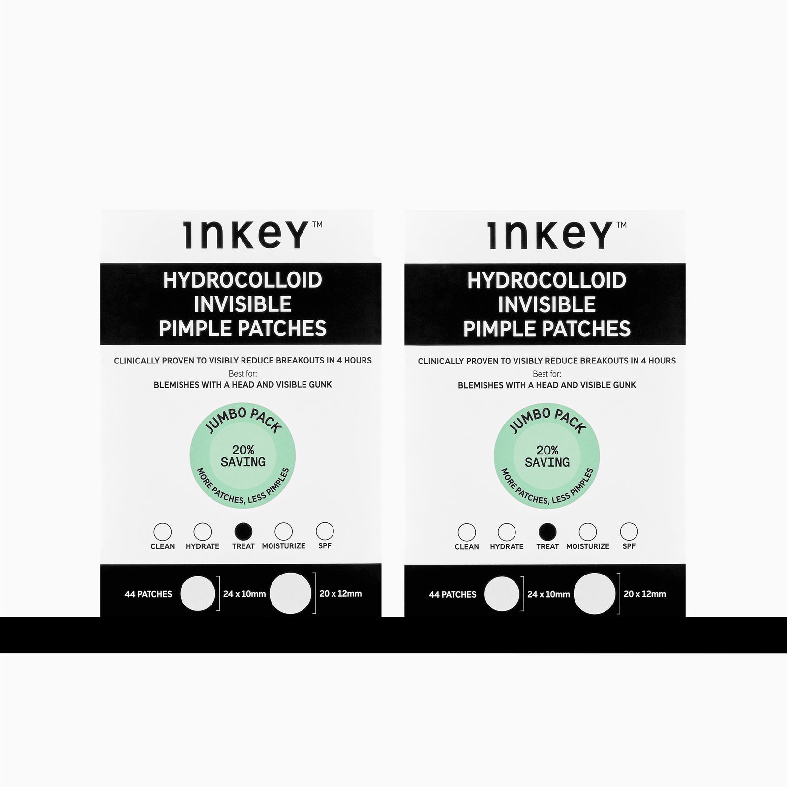 Supersize Hydrocolloid Invisible Pimple Patches Duo