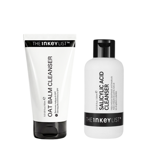 Two skincare products from The Inkey List on a white background