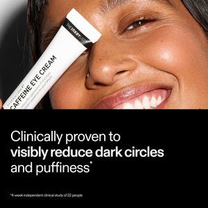 The INKEY List Caffeine Eye Cream – clinically proven to visibly reduce dark circles and puffiness