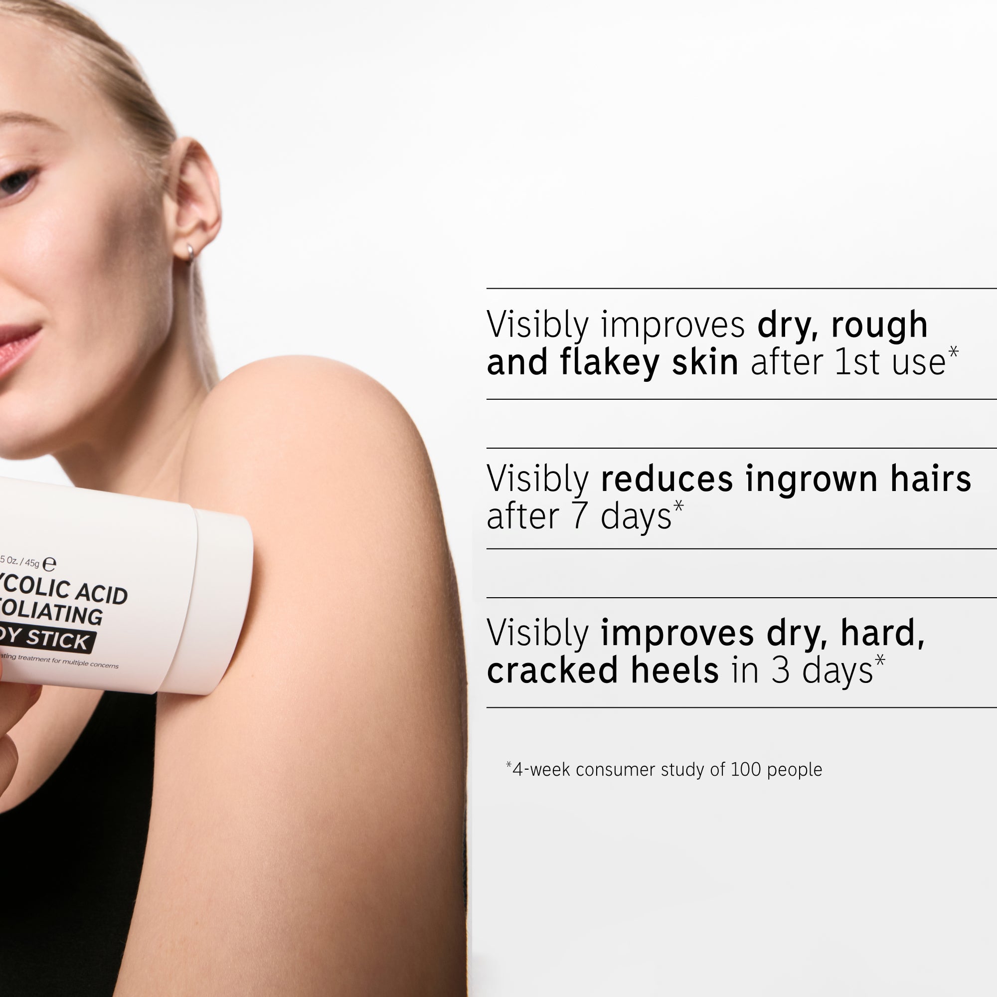 Glycolic Acid Exfoliating Body Stick The INKEY List UK
