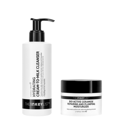 Two skincare products from The Inkey List on a white background