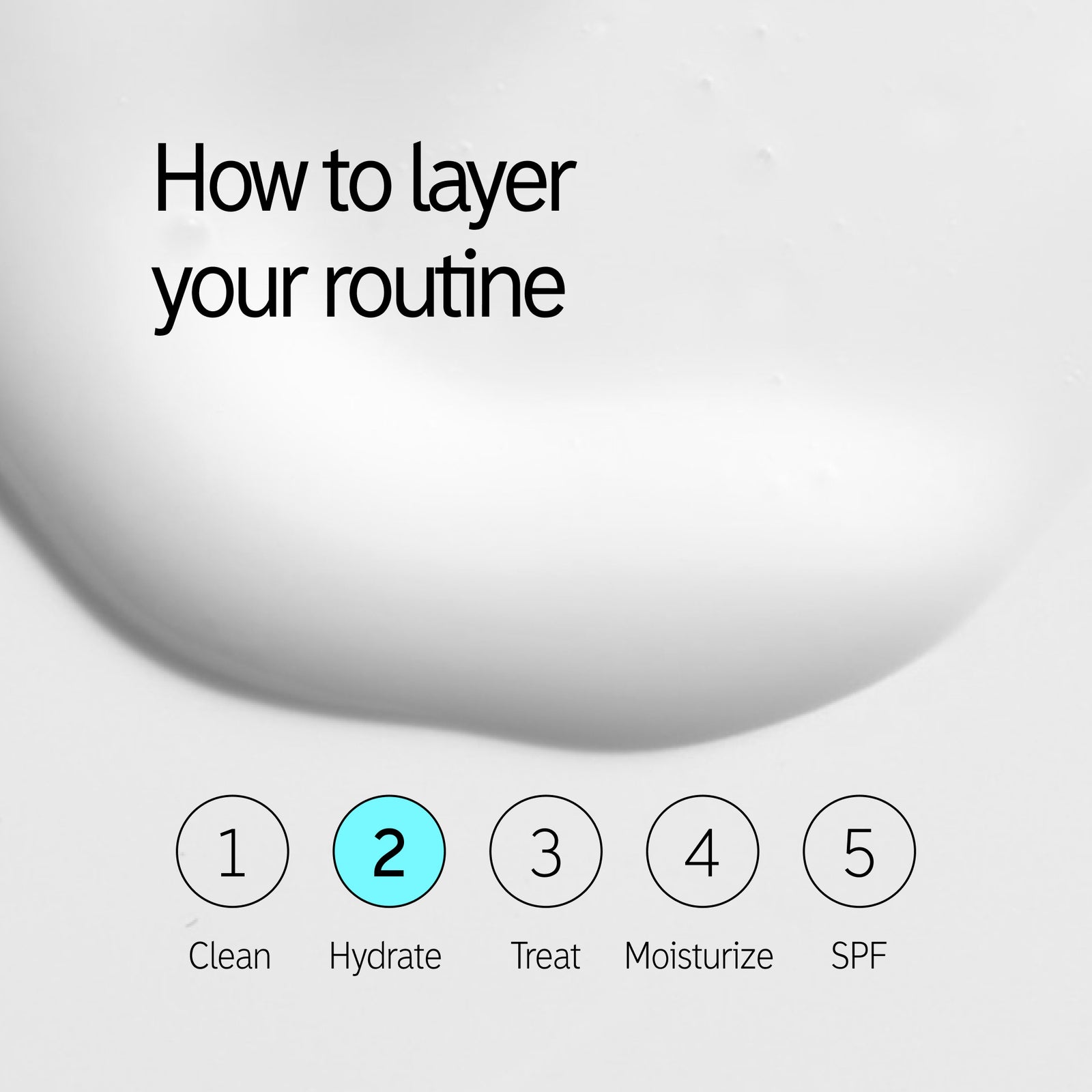 How to layer routine