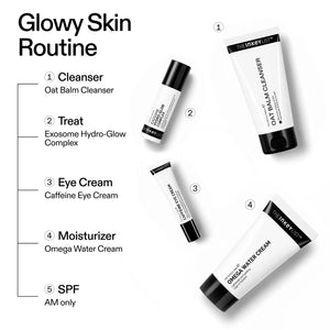 The INKEY List Glowy Skin Routine featuring the Exosome Hydro-Glow Complex