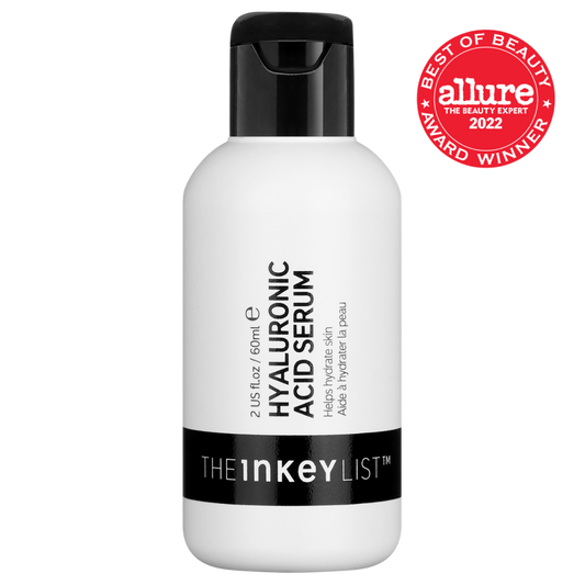 60ml HA Packshot transparent with Allure 2022 best of beauty award badge