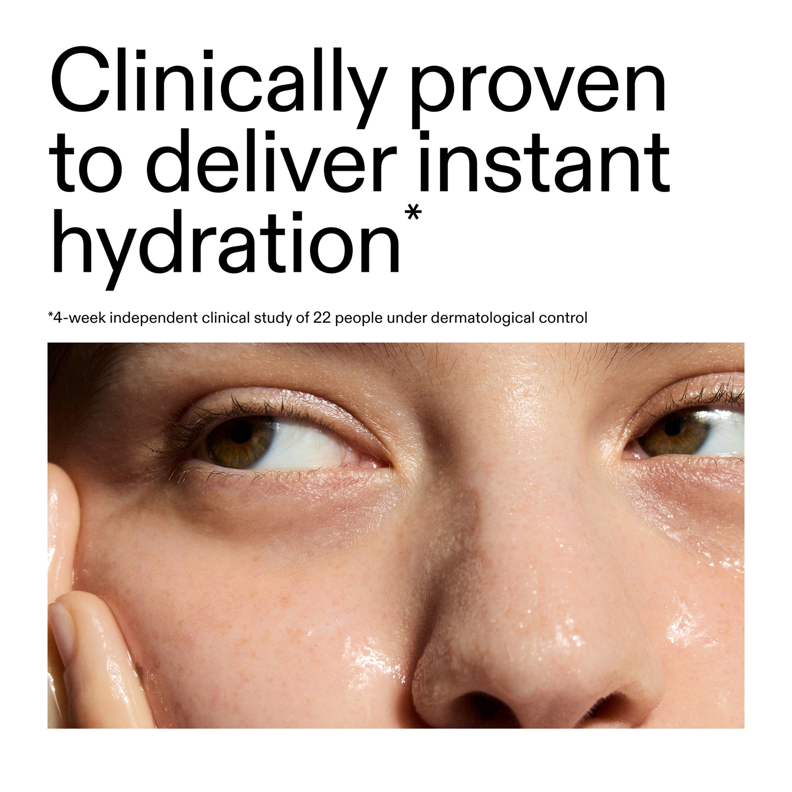 Statistic from Clinical Study of customers using Hyaluronic Acid Serum
