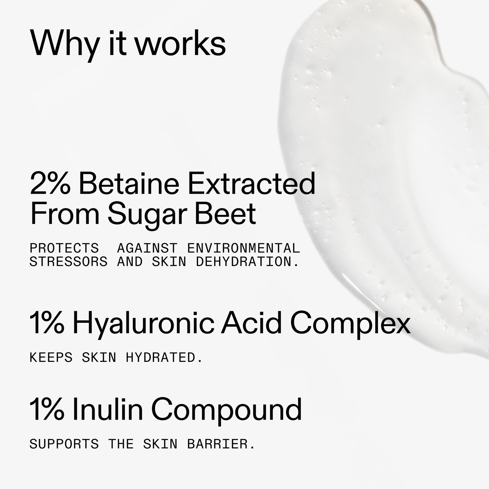 Ingredients in Hyaluronic Acid Cleanser