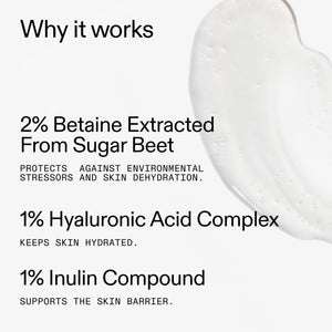 Ingredients in Hyaluronic Acid Cleanser