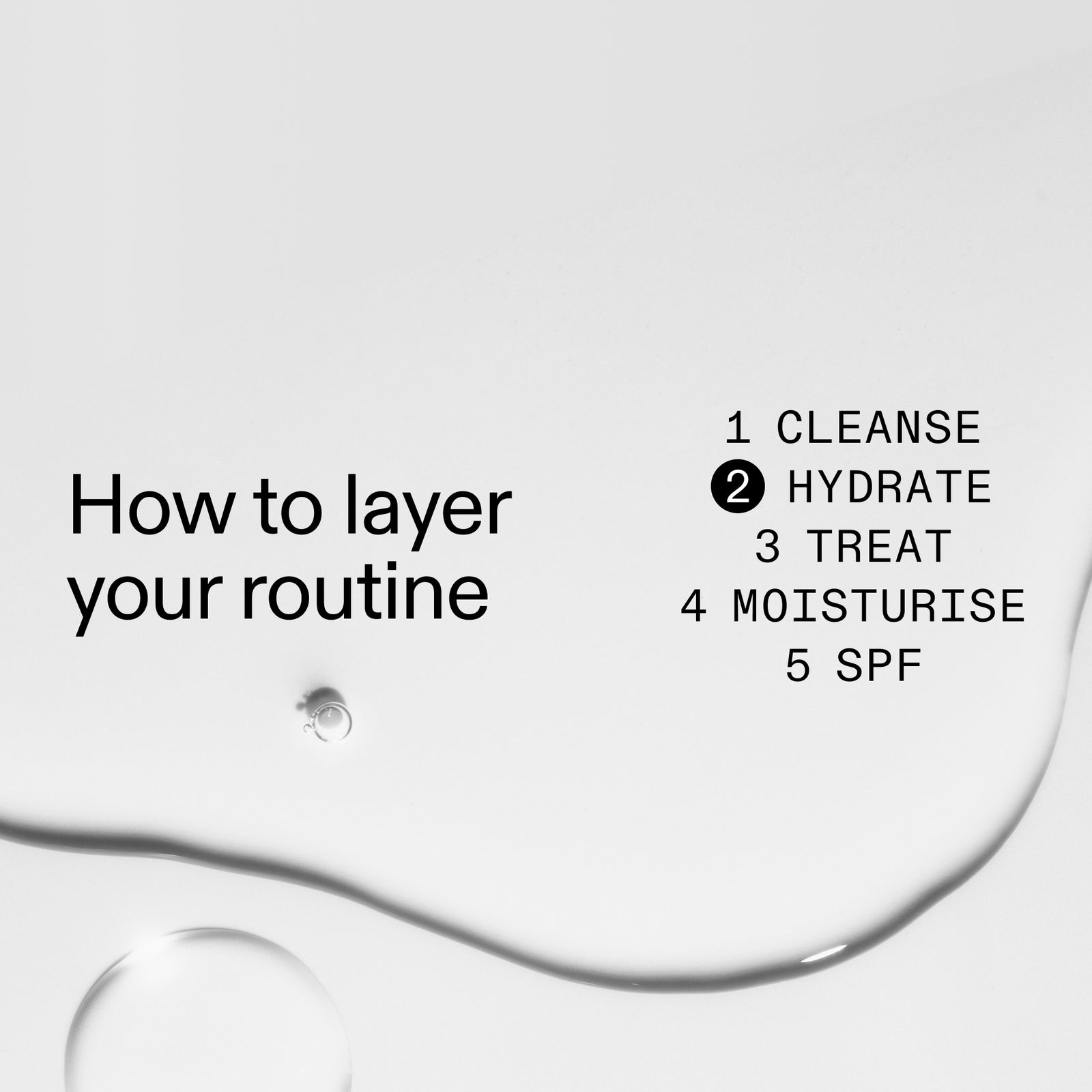 how to layer Hyaluronic acid serum on your routine