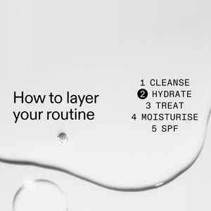 how to layer Hyaluronic acid serum on your routine