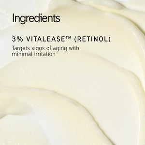 Key ingredient: 3% Vitalease (retinol)