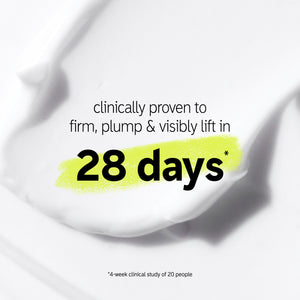 Infographic: Firmer, plumper skin in 28 days*
