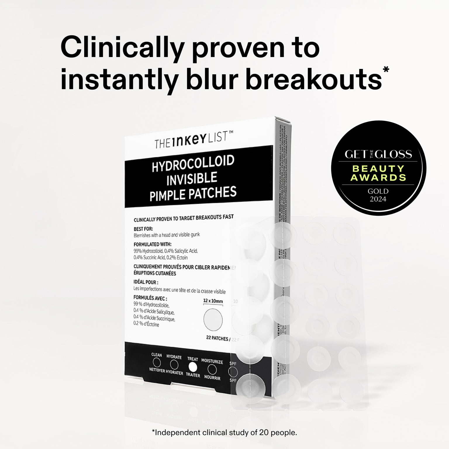 Hydrocolloid Invisible Pimple Patches 