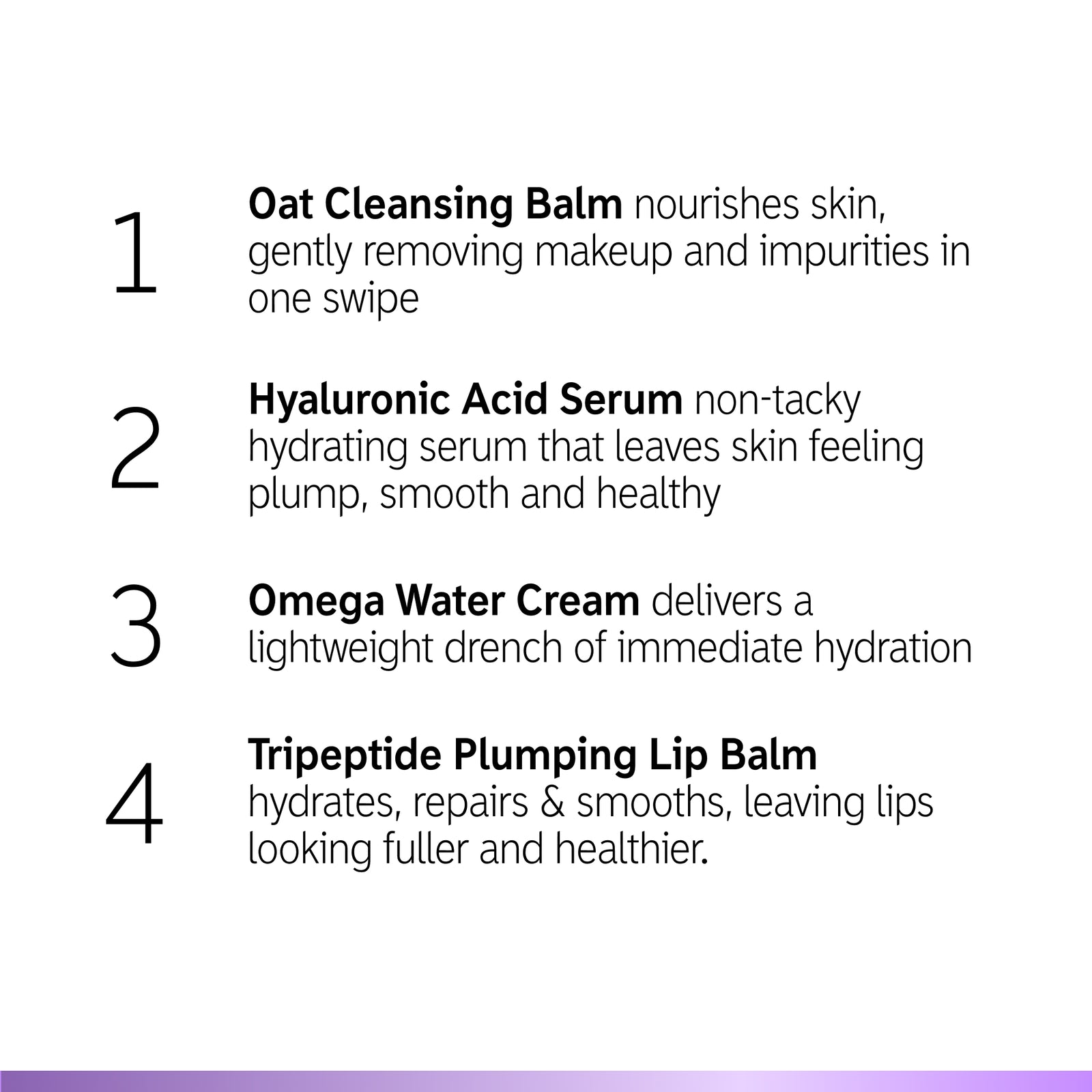 Products included in The Hydration Edit Routine