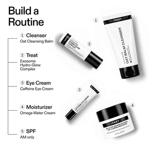 The INKEY List routine featuring the Oat Cleansing Balm