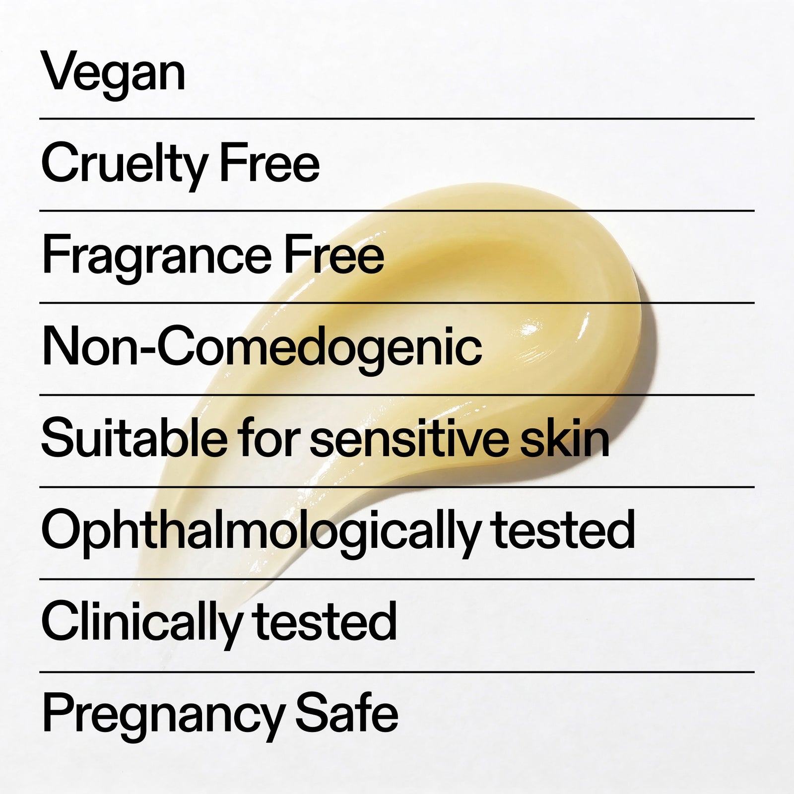 The INKEY List Oat Cleansing Balm benefits – vegan, cruelty free, fragrance free, non-comedogenic, suitable for sensitive skin, ophthalmologically tested, clinically tested and pregnancy safe