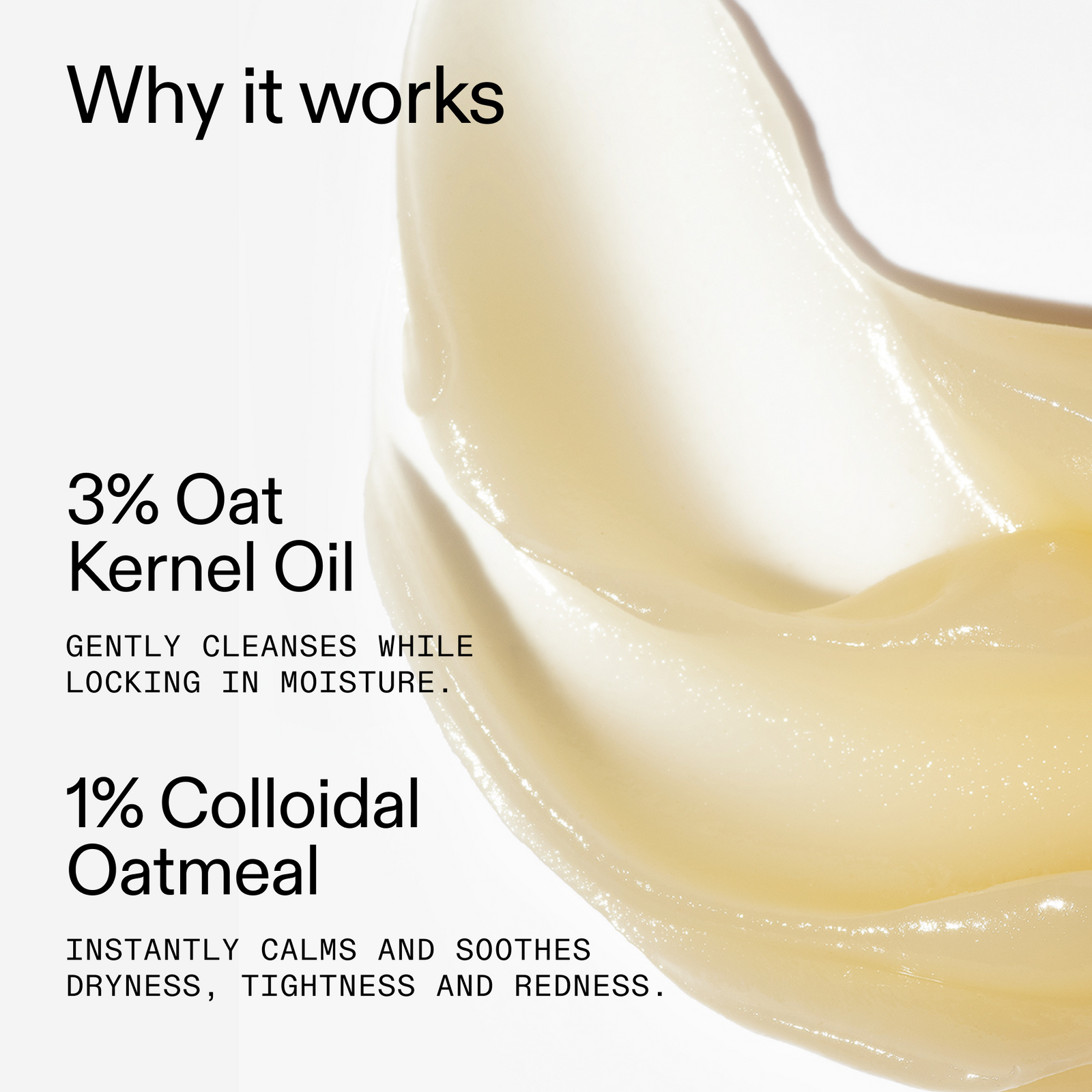 Ingredients  in Oat Cleansing Balm