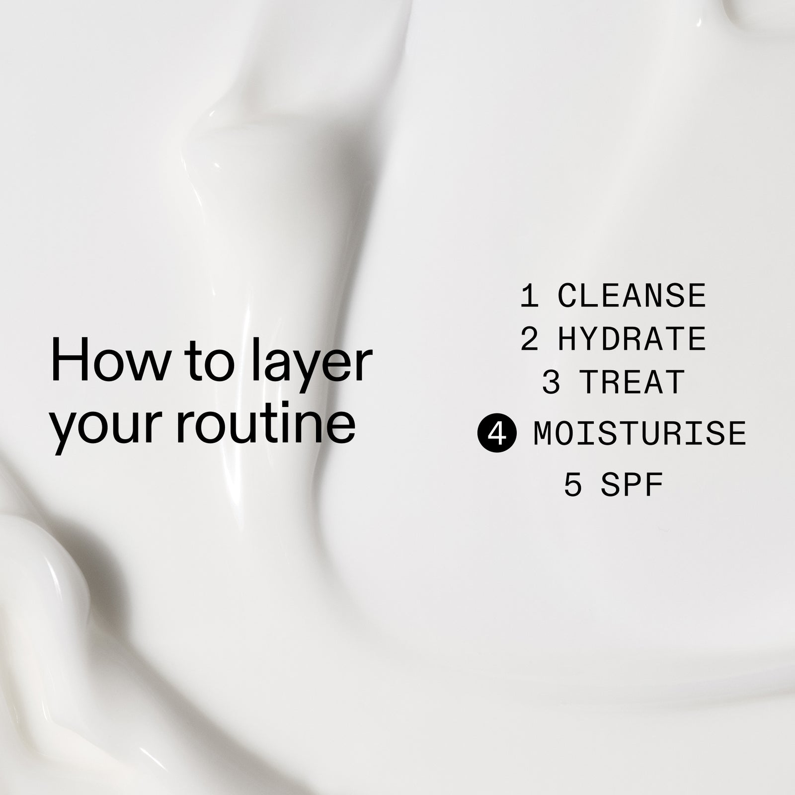 How to layer Omega Water Cream in your routine