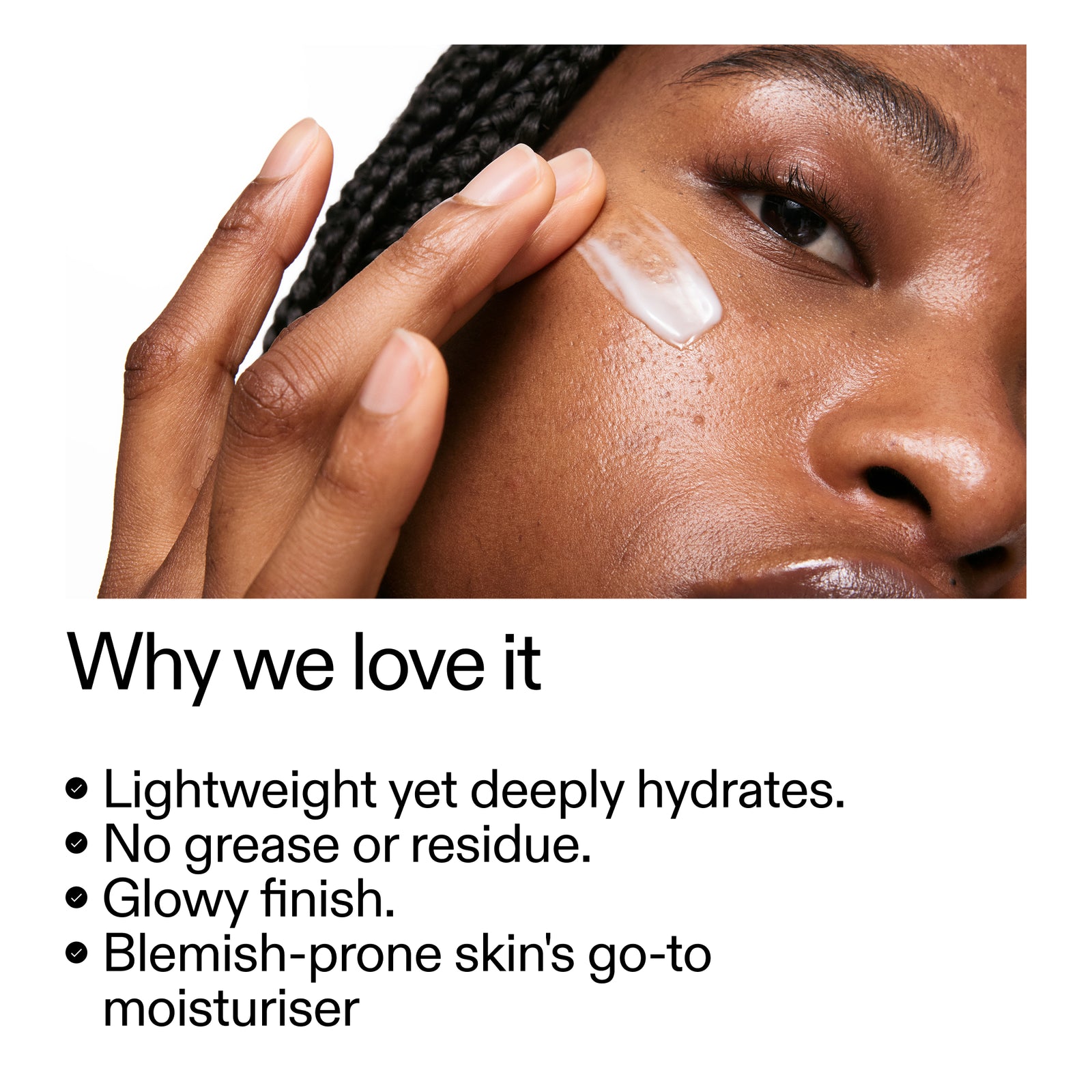 Key benefits of Omega Water Cream