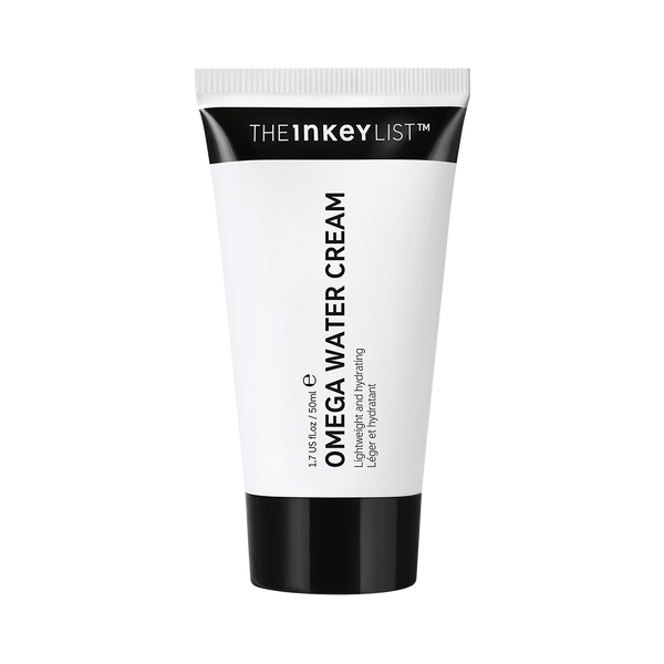 The INKEY List Omega Water Cream tube packshot, 50ml