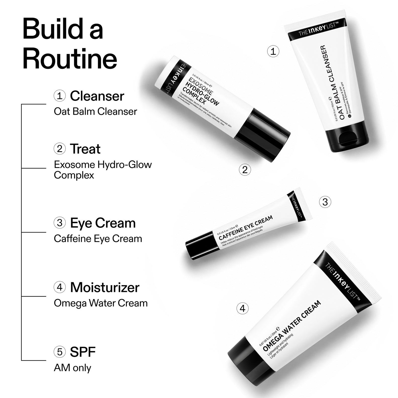 The INKEY List routine featuring the Omega Water Cream