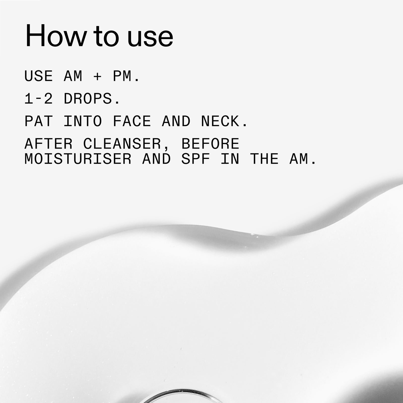 Instructions for using aPHA Toner with a white background