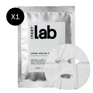 Inkey Lab exosome boosting mask packaging on a white background