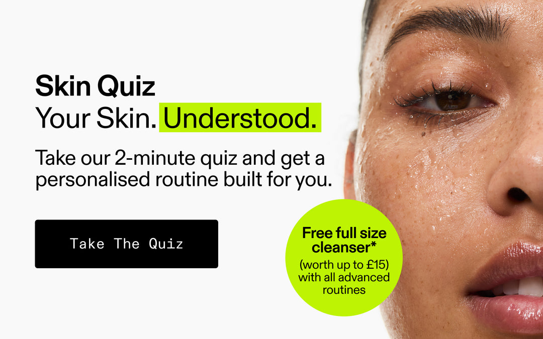 Skin quiz FREE Full size cleanser offer