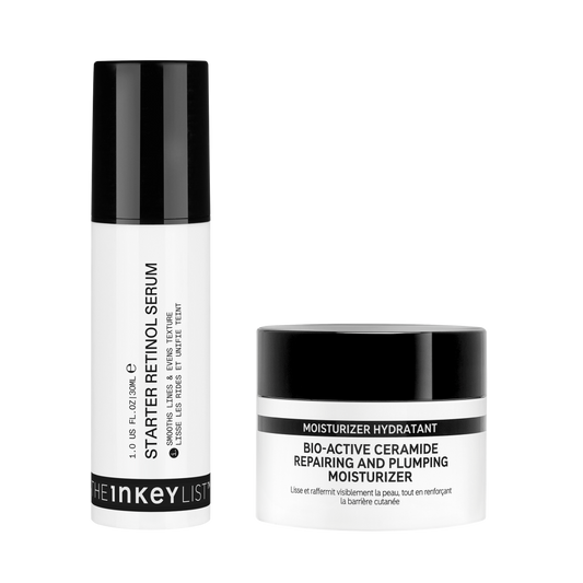 Two skincare products from The INKEY List on a white background