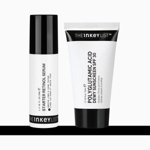 Two skincare products from The Inkey List on a white background