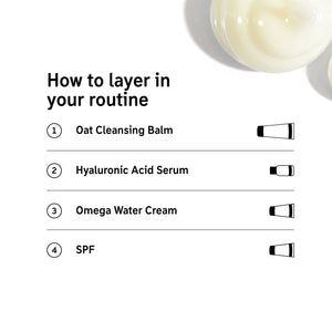 How to layer products in the Dewy Skin Routine