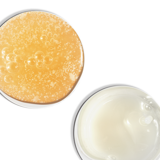 Clean & Healthy Scalp Duo texture shotsGoop/texture shot of Clean & Healthy Scalp Duo + Scalp Massager