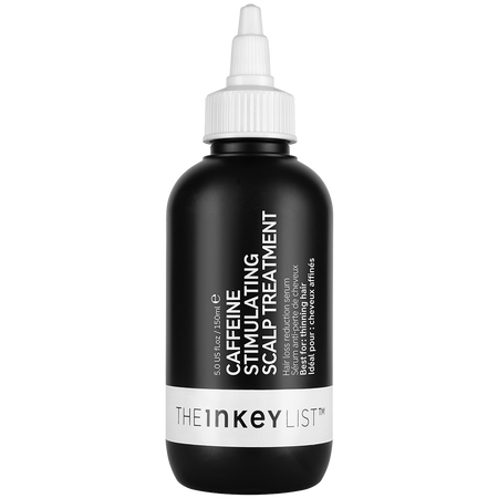 Caffeine stimulating scalp treatment